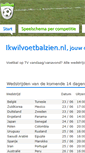Mobile Screenshot of ikwilvoetbalzien.nl